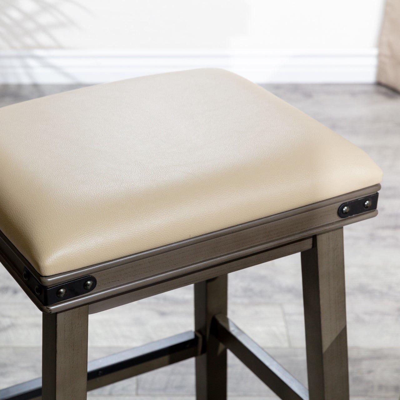 Premium Cortez Bonded Leather Stool - 24