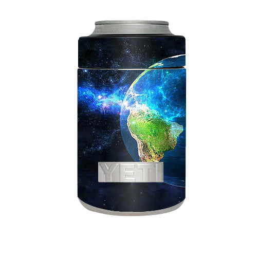 3D Earth Yeti Rambler Colster Skin - Insulated Can Cooler for Beer & Soda - Perfect for Camping, Hiking & Outdoor Adventures