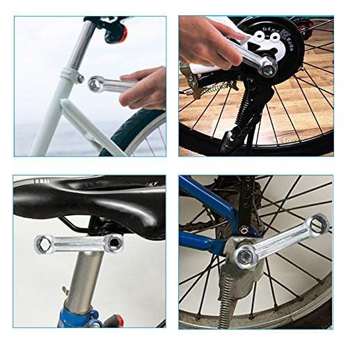 WOTOW 16-in-1 Bike Repair Tool Kit - Portable Multitool for Road & Mountain Bikes - Cycling Essentials for Travel & Maintenance