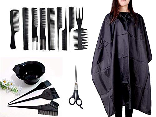 Apron + Dye Bowl+comb Combo