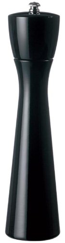 Fletchers' Mill Tronco 10-Inch Black Pepper Grinder - Premium Wooden Salt and Pepper Mill for Kitchen, Dining Table & Gourmet Cooking