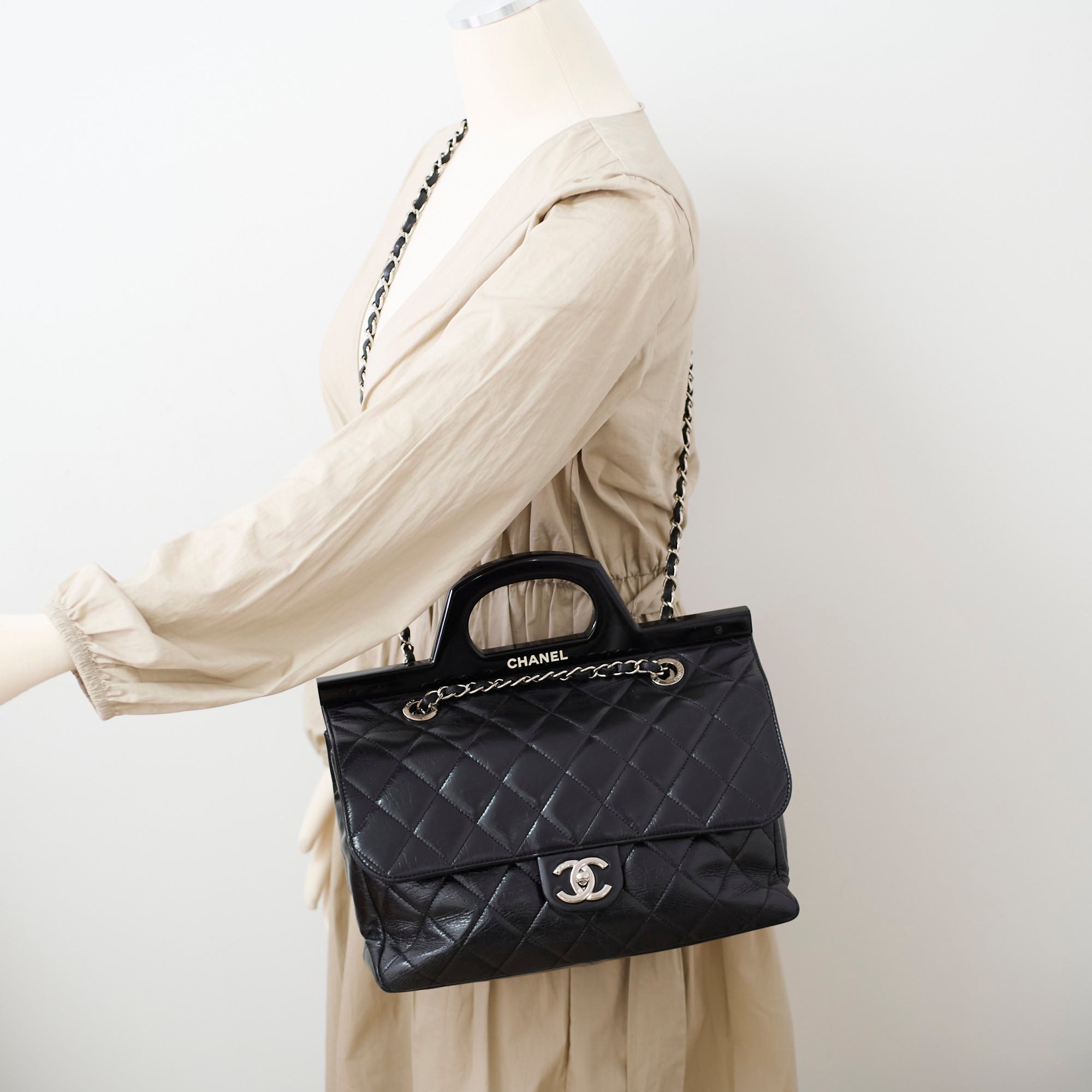 Chanel CC Delivery Tote Bag - Luxury Designer Handbag for Women | Perfect for Work, Travel & Everyday Use