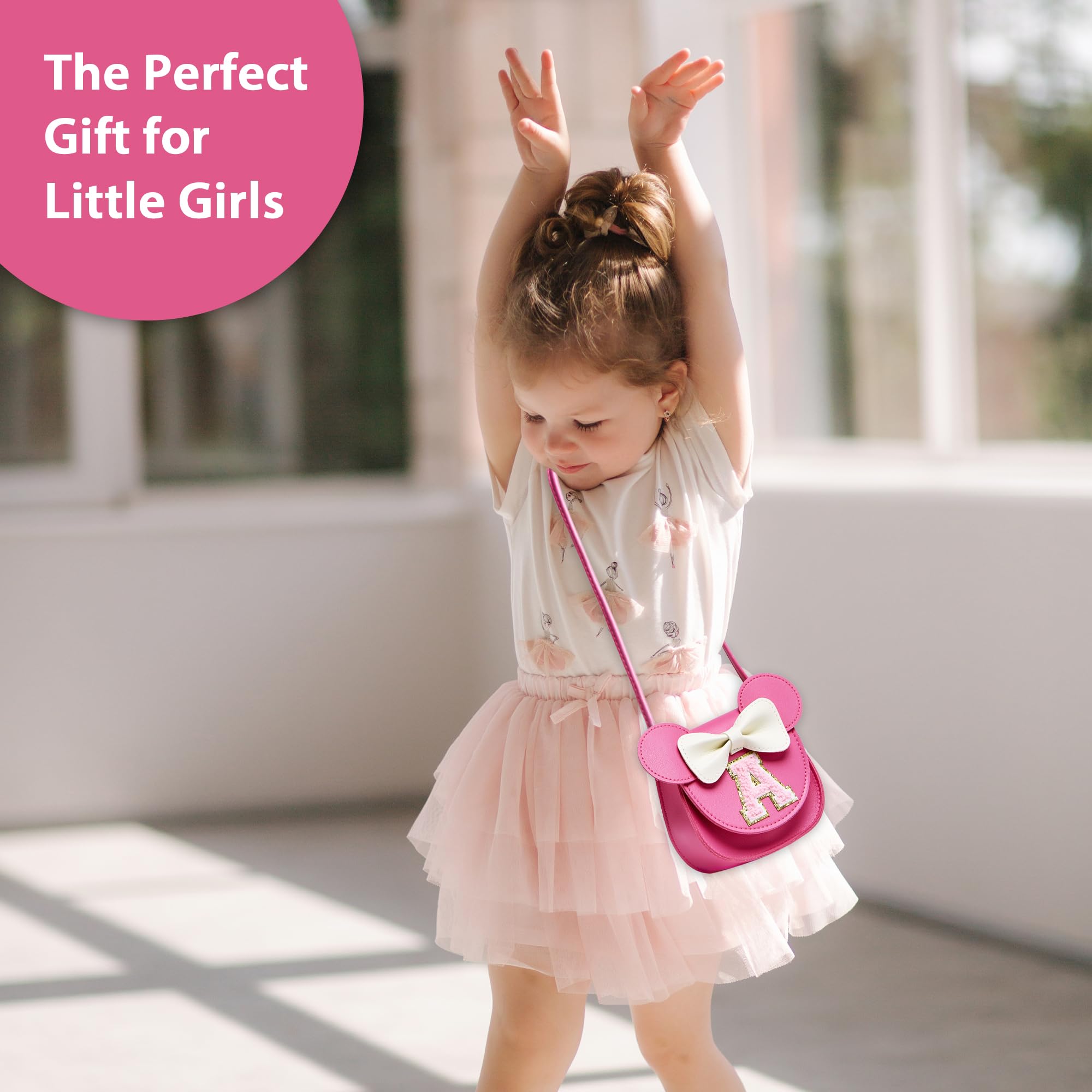 **Adorable Toddler Purse for Girls - Kids Crossbody Bag & Wallet Set - Perfect Birthday Gift for Little Girls | Playtime, Dress-Up & Pretend Shopping Fun**