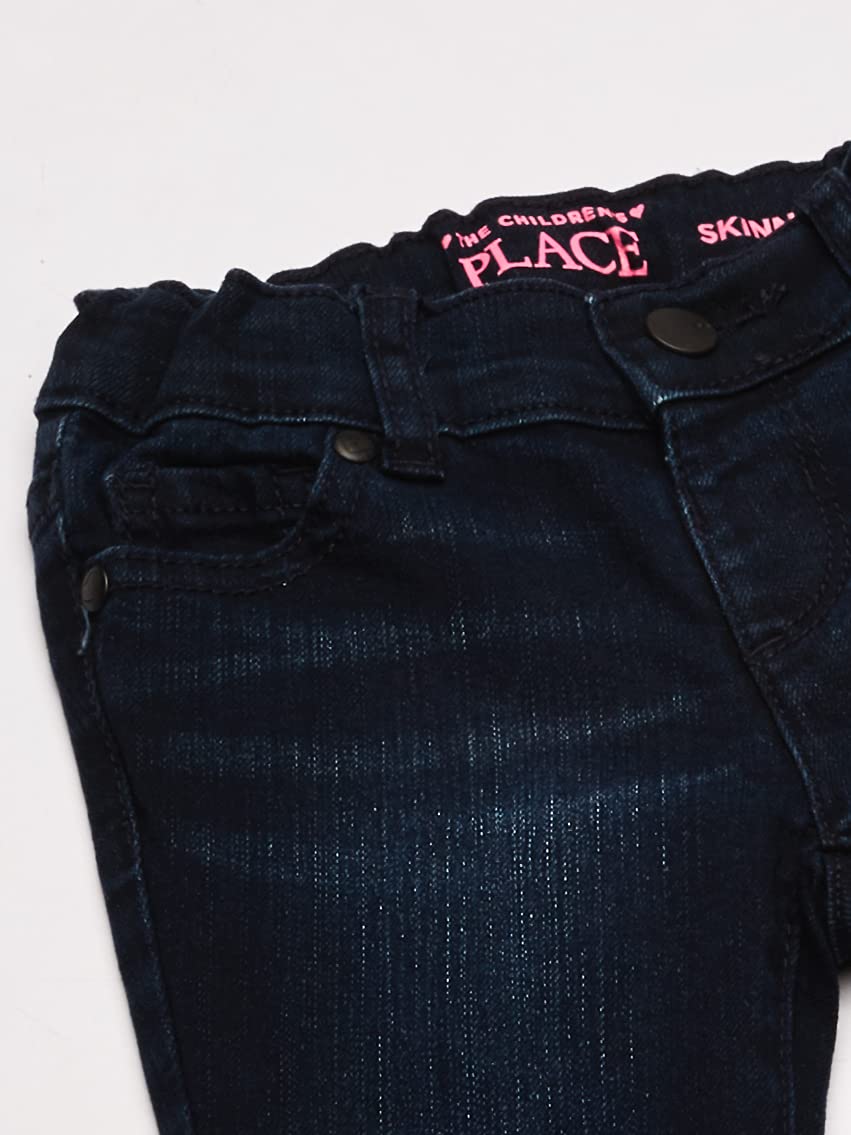 The Children's Place Girls' & Toddler Skinny Jeans - Stretch Denim Pants for Playdates & School | Comfortable Fit for Active Kids