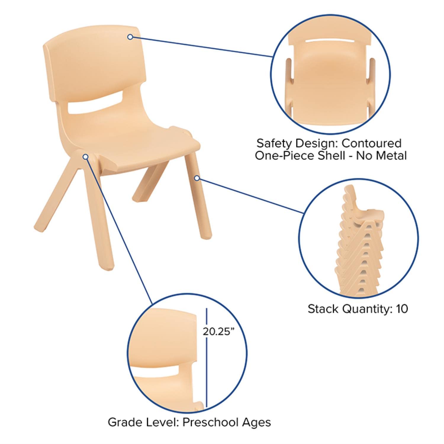 Flash Furniture Emmy 45