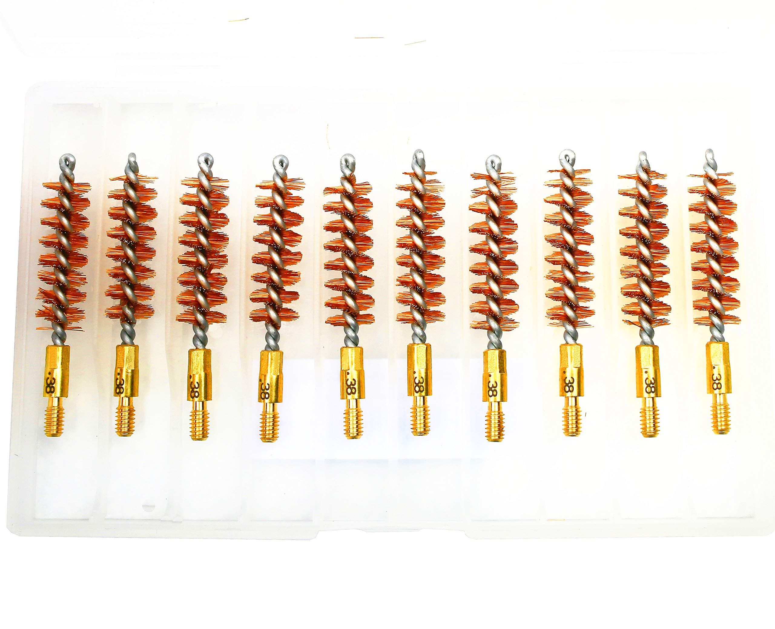 Premium Bronze Bore Brushes for Pistols & Rifles - High Quality Gun Cleaning Kit for Firearm Maintenance | Perfect for Range Days & Hunting Gear Care