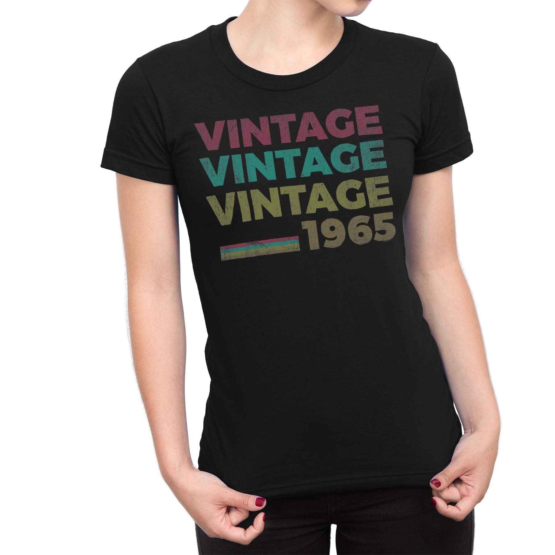Vintage 1965 Retro Birthday Shirt for Women - 60th Birthday Gift - Perfect for Birthday Parties, Themed Events & Special Celebrations