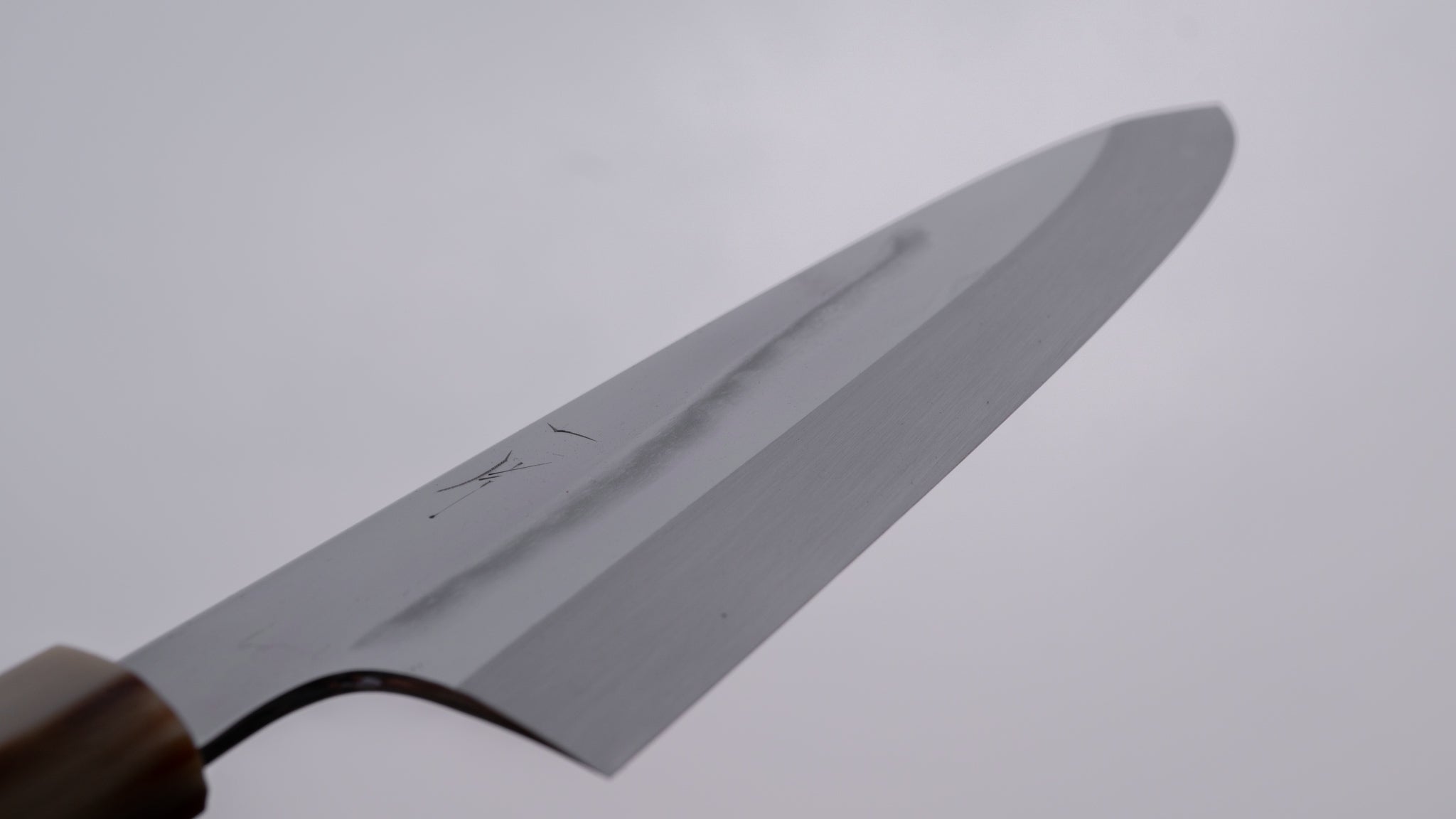 Hitohira Togashi Kambei Blue #1 Mizu Honyaki Gyuto 240mm Japanese Chef Knife with Kurokaki Persimmon Handle & Saya - Perfect for Sushi, Sashimi & Precision Cutting