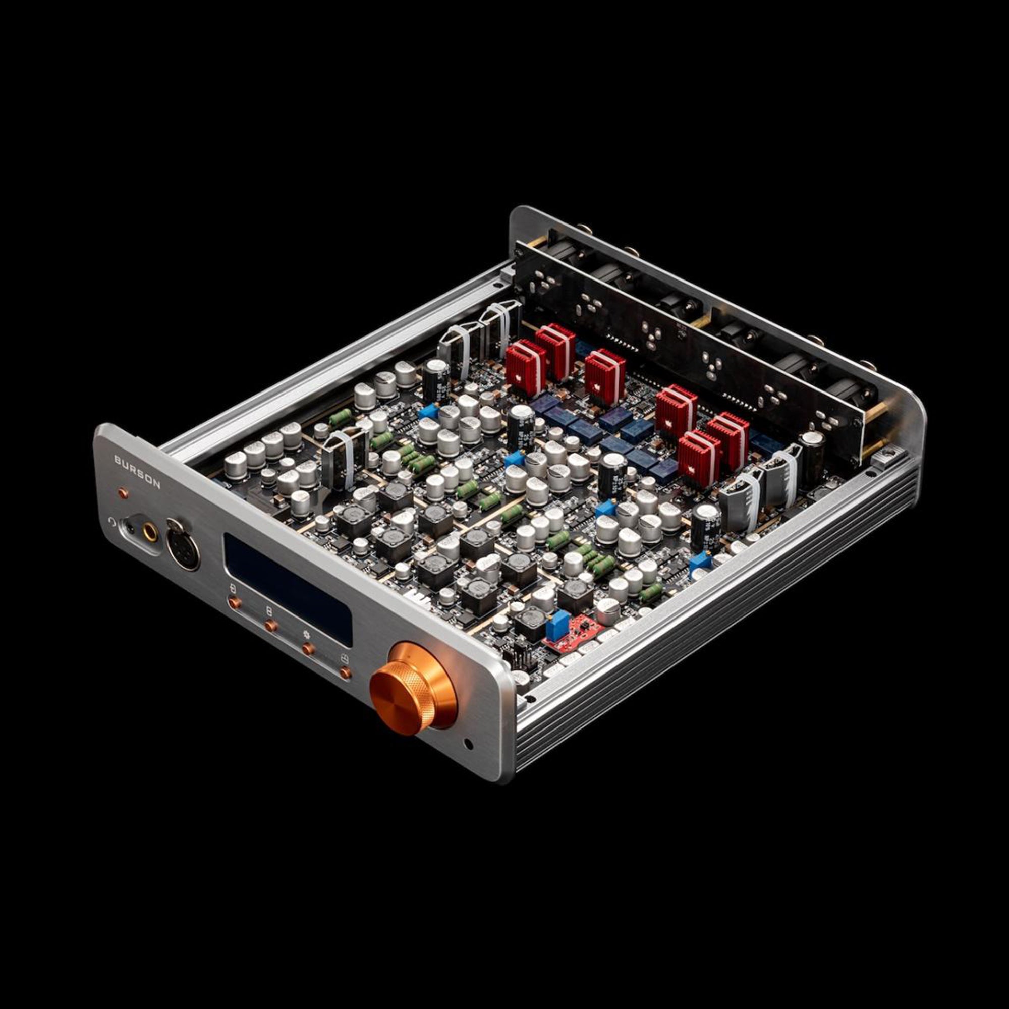 Burson Audio Soloist GT4 High-Performance Headphone Amplifier - Premium Audiophile Sound for Home & Studio Use