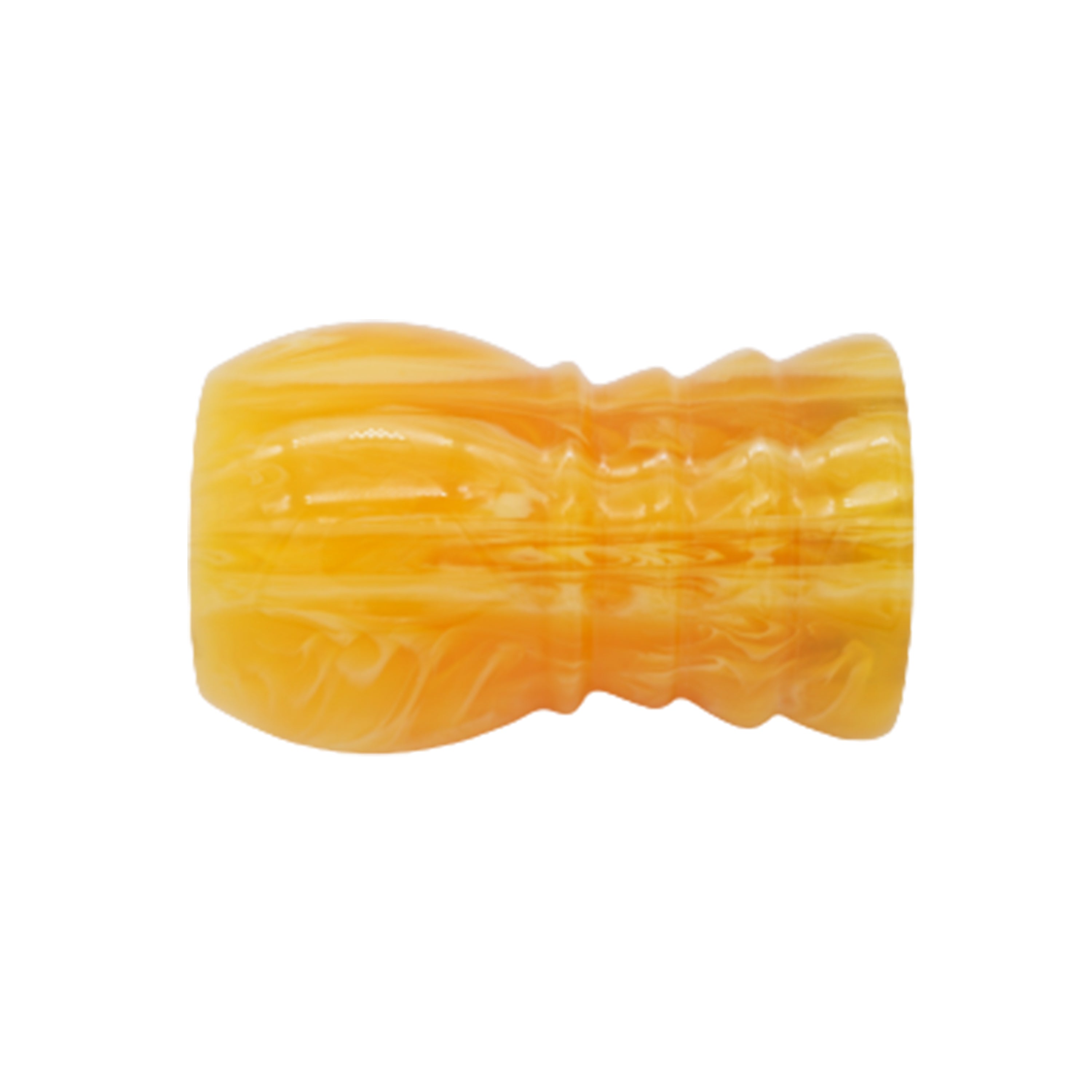 Premium Amber Handcrafted Shaving Brush Handle for Wet Shaving - Fits 24mm & 26mm Knots - Perfect for Men's Grooming, Barber Shops & Luxury Gift Sets