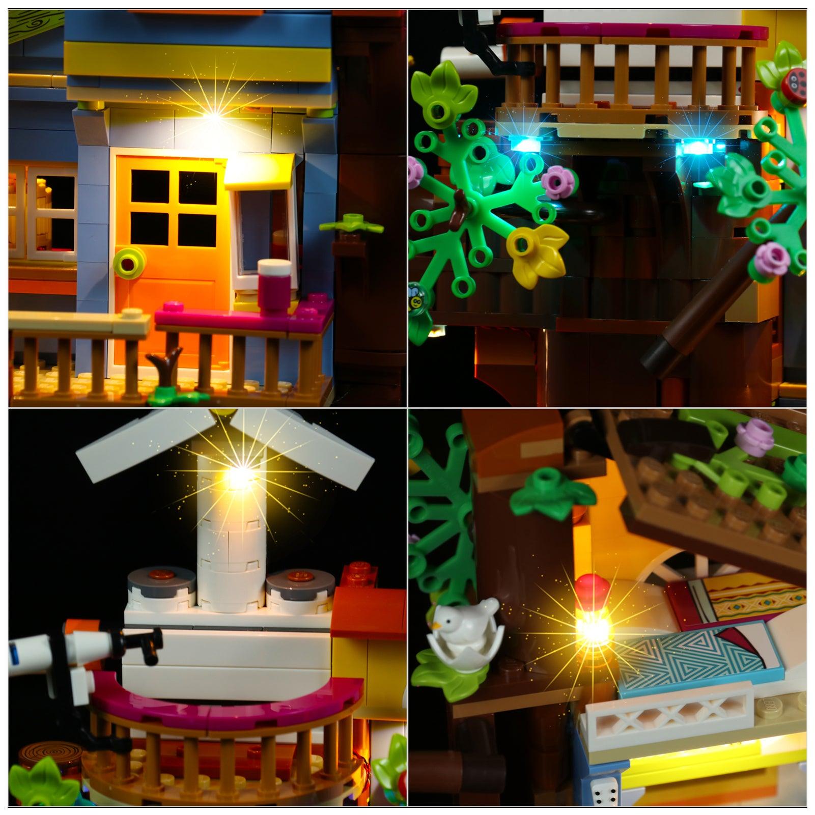 Best Light Kit for Lego Friends Friendship Tree House 41703 - DIY LED Lighting Set for Enhanced Display - Perfect for Bedroom Decor, Gift Ideas & Lego Enthusiasts