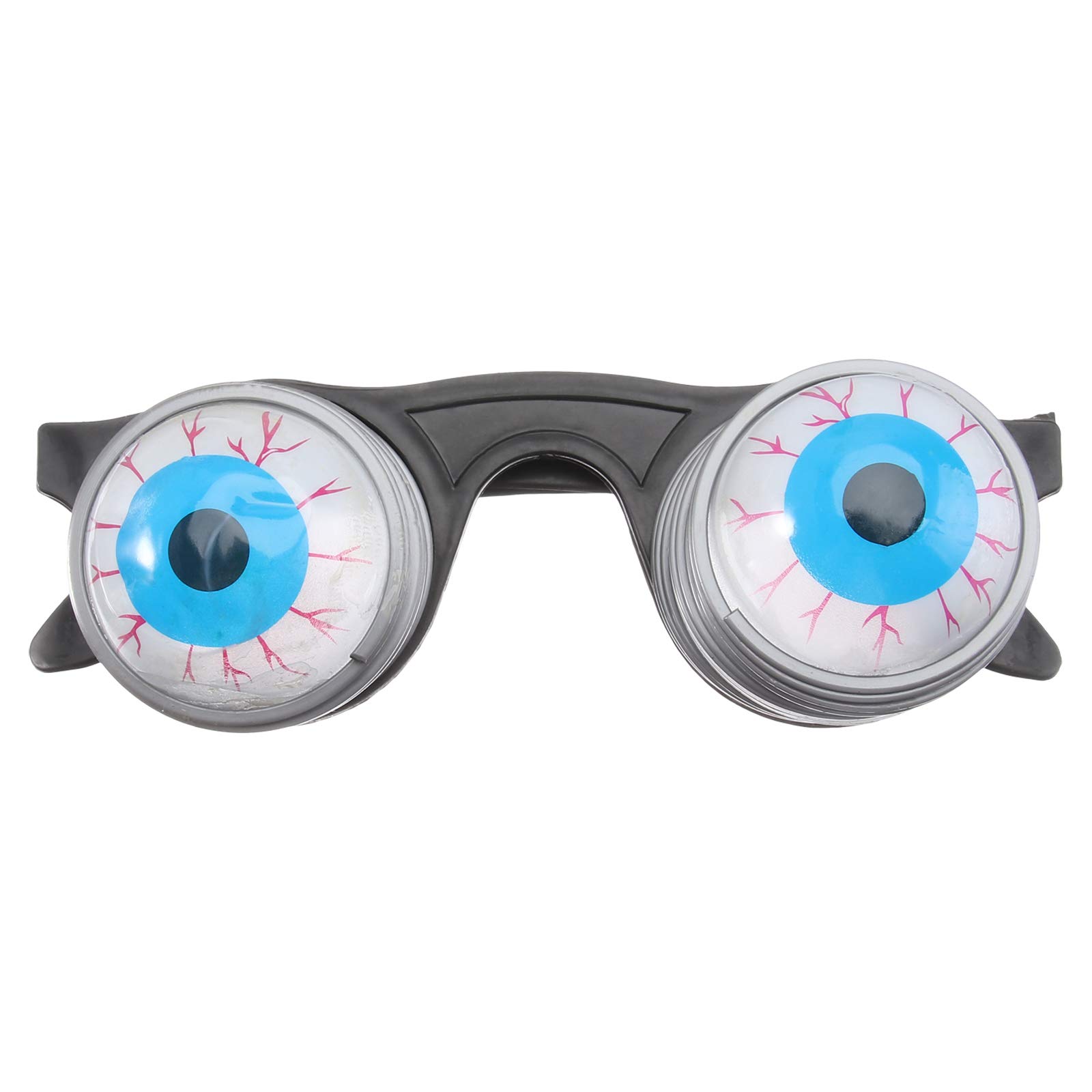 Funny Disguise Glasses with Googly Eyes - Spring Eyeball Costume Accessories for Halloween Parties & Cosplay Events - Perfect for Costume Parties, Pranks, and Comic Conventions