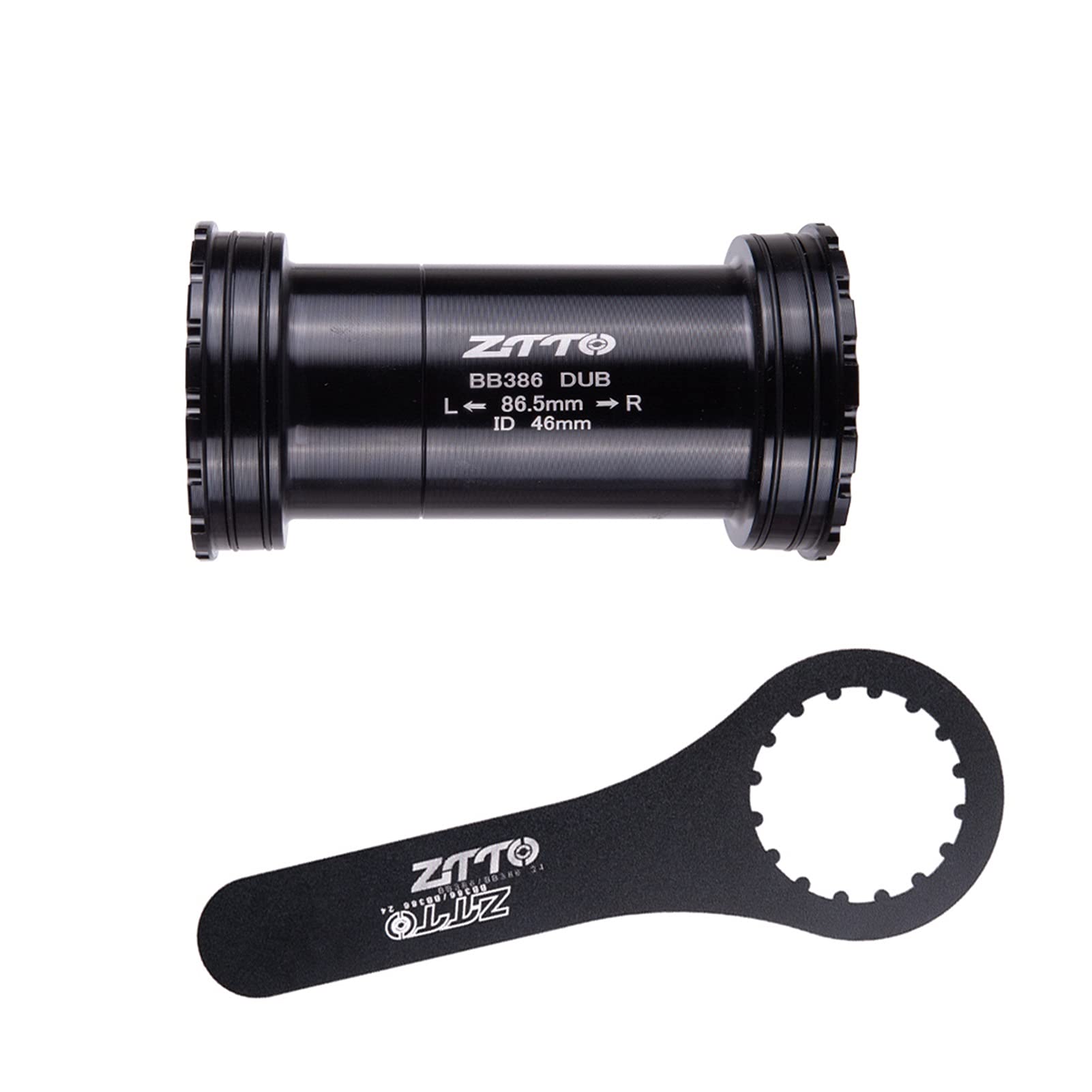 DLRBWAN Bicycle Thread Lock Bottom Bracket - 29mm Press Fit BB Axis for MTB & Road Bike Chainsets | Durable Bike Bottom Bracket for Smooth Riding on Mountain & Road Bikes