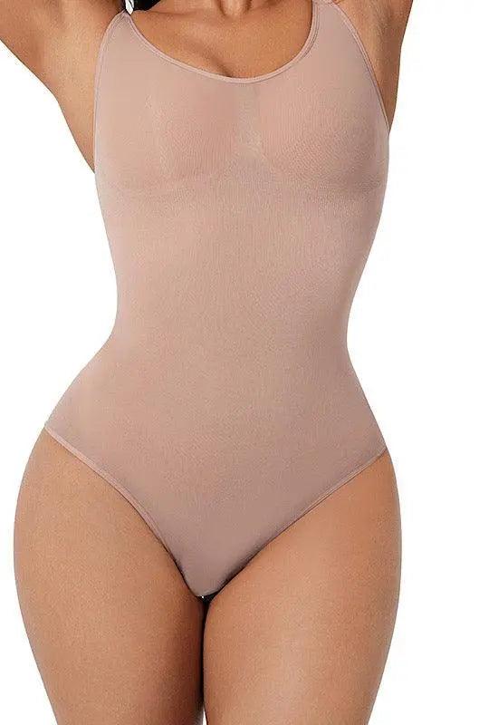 SKNZ Seamless Sculpting Panty Body Shaper #0349 - Tummy Control Shapewear for Women, High Waisted Butt Lifting Underwear - Perfect for Daily Wear, Special Occasions & Postpartum Recovery