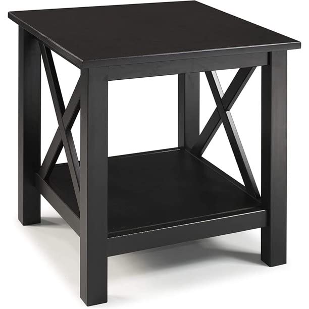 Lift Top Coffee Table and End Table Set - 2-Piece Living Room Furniture with Storage, Modern Black Lift-Top Design for Small Spaces | Perfect for Apartments, Dorms & Home Decor