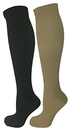1 Black, 1 Tan Pair