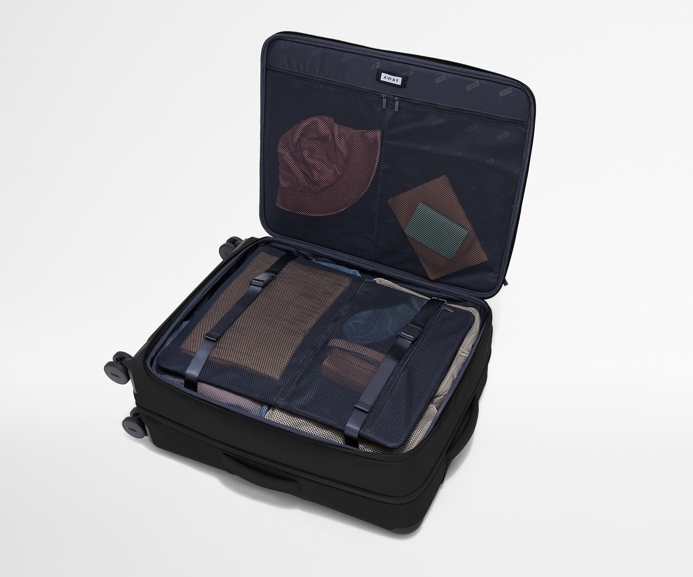 Premium Softside Large Luggage in Jet Black - Durable & Lightweight Suitcase for Travel, Business Trips & Vacations