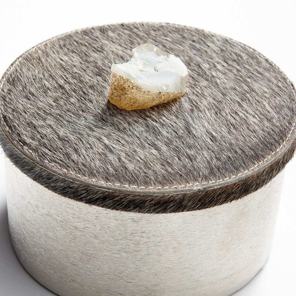 Cyan Design 10211 Windsor Container - Small Nickel Decorative Bowl for Home Decor, Jewelry Holder, or Tabletop Centerpiece