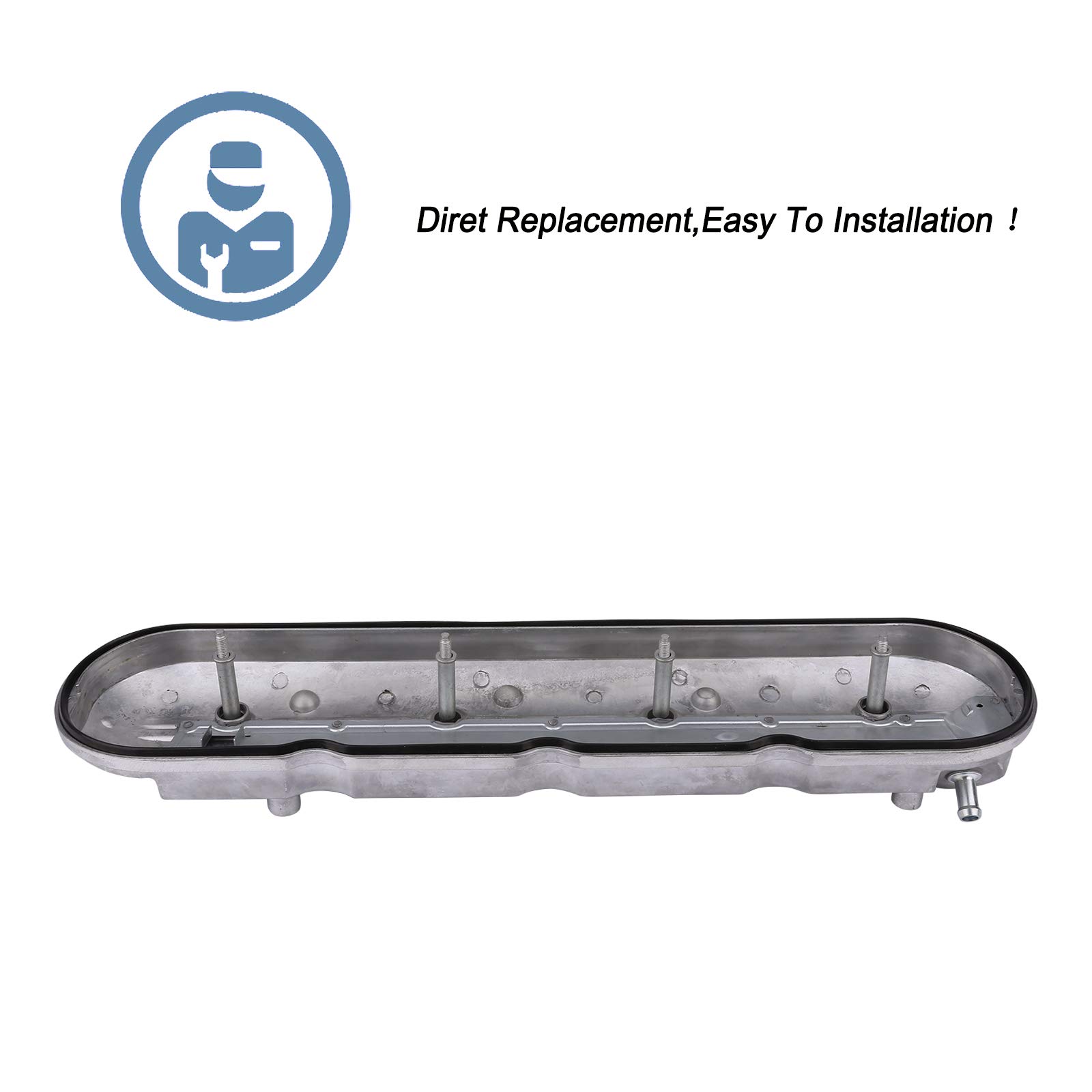 Driver Side Valve Cover Gasket Kit for 1999-2008 Cadillac Escalade, Chevy Silverado - Engine Repair Part