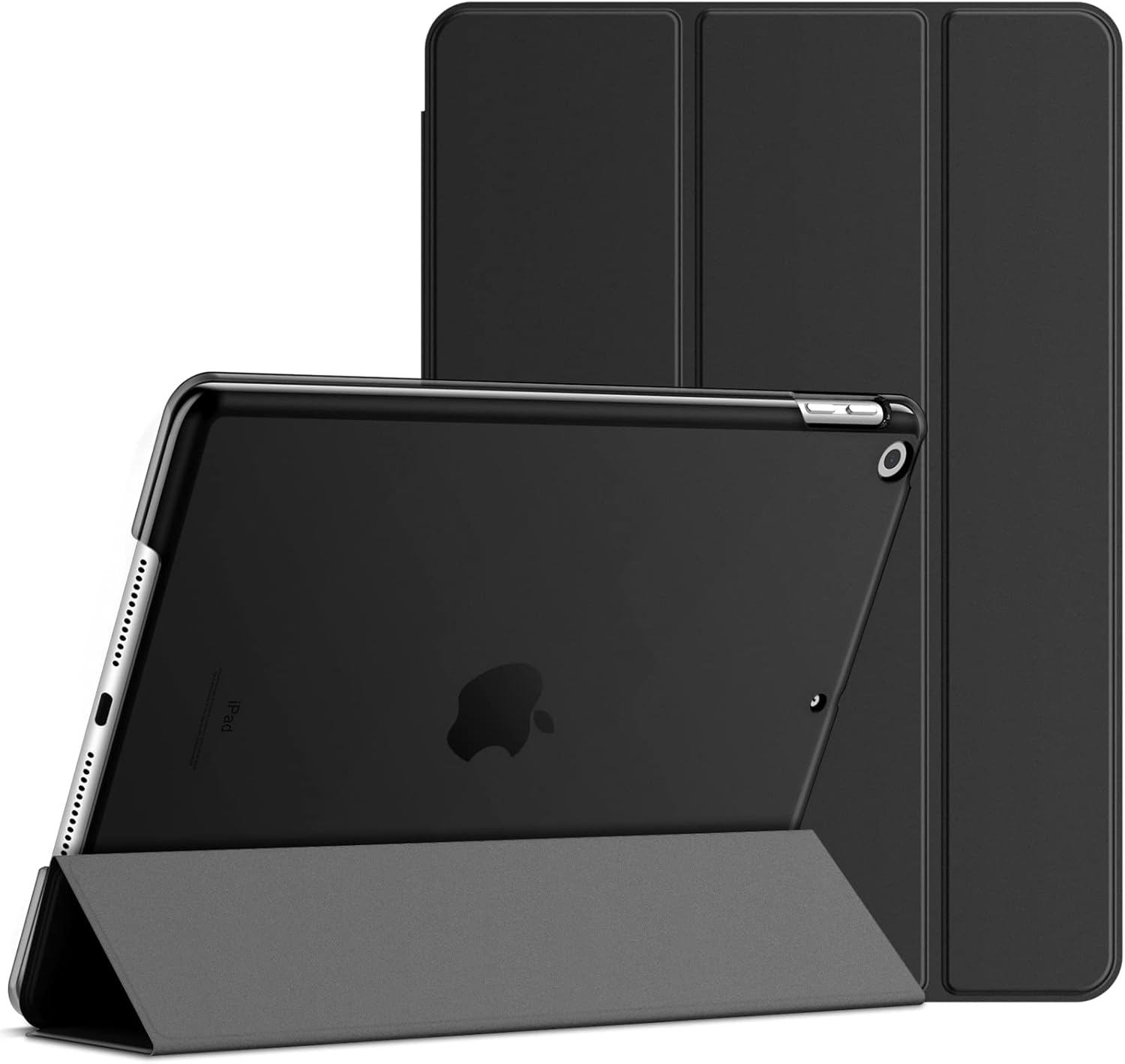 JETech Protective Case for Apple iPad with Auto Wake/Sleep Smart Cover - Slim Fit, Shockproof Design | Compatible with Multiple iPad Models (Choose Your Color & Size) | Perfect for Work, School & Travel Use