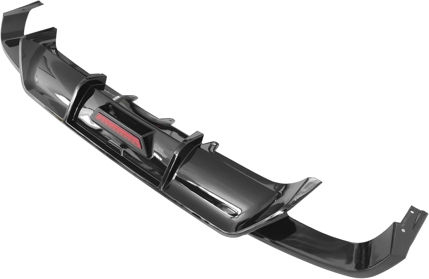 2018-2024 Toyota Camry SE XSE Rear Diffuser Lip Spoiler - PP Material Black Rear Bumper Diffuser for Enhanced Aerodynamics & Sporty Look - Perfect for Street Racing & Car Shows