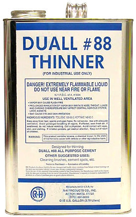 DUALL THINNER 32 oz (946 ml) Paint Thinner Can - Professional Solvent for Oil-Based Paints, Varnishes & Stains - Ideal for Brush Cleaning, Surface Prep & DIY Projects