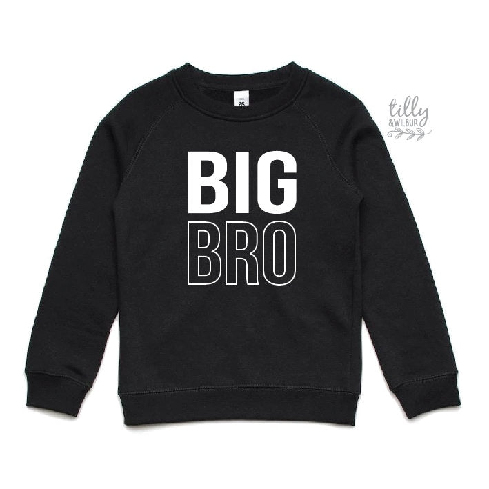 Big Brother Jumper - Soft & Comfortable Knit Sweater for Men & Women | Perfect for Casual Wear, Family Matching Outfits and Sibling Photoshoots