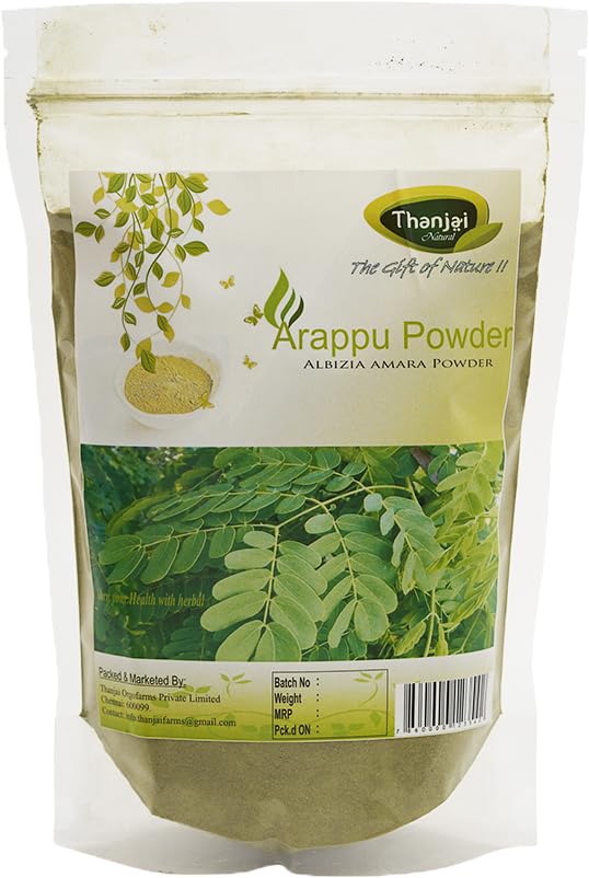 **Organic Thanjai Arappu Powder 1000g (4 x 250g) | Natural & Traditional Herbal Hair Care for Shine & Scalp Health | Perfect for DIY Hair Masks & Ayurvedic Treatments**