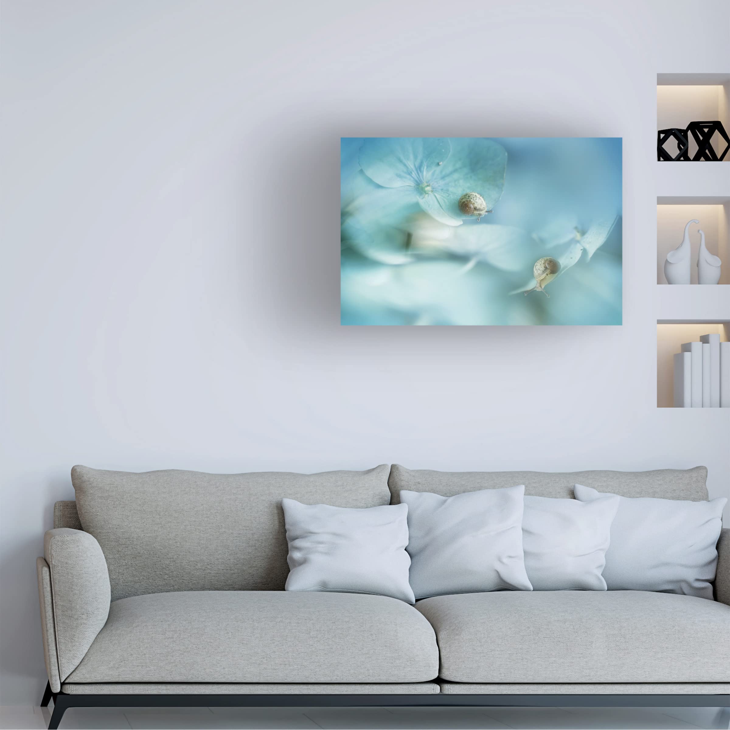 Dreamworld Canvas Art Print by Ellen van Deelen - Modern Wall Decor for Living Room, Bedroom & Office - Handmade Fine Art Painting for Home & Office Decor