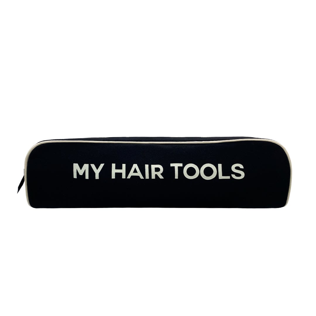 Roomy Hair Wrap Tools Travel Case - Black | Perfect for Travel, Gym & Home Storage | Organize Hair Accessories & Beauty Tools