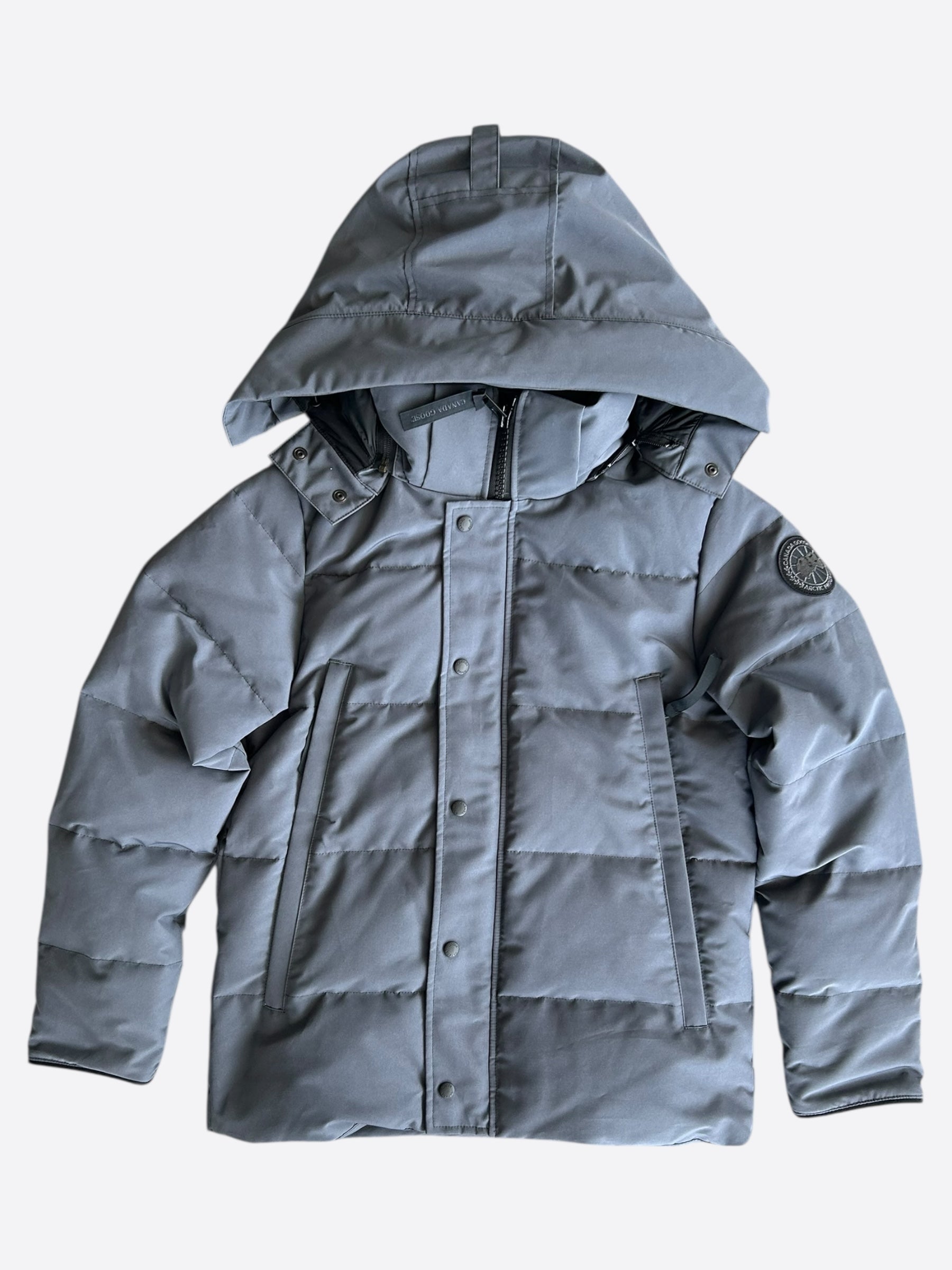 Canada Goose Titanium Wyndham Black Label Men's Winter Jacket - Premium Waterproof Down Parka for Extreme Cold Weather - Perfect for Skiing, Hiking & Urban Winter Wear