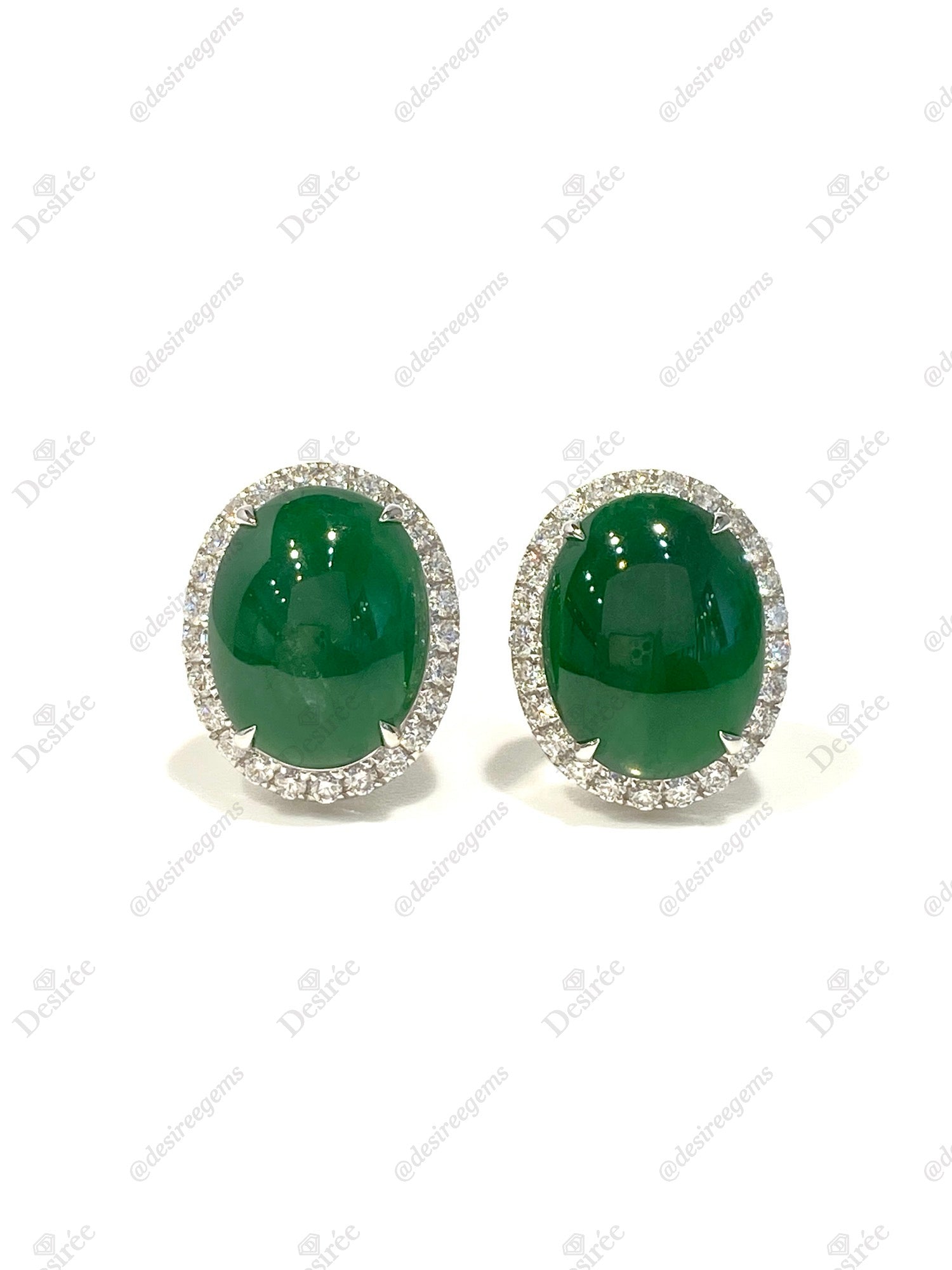 Natural Type A Jadeite Earrings – Genuine Green Jade Dangle Earrings for Women, Hypoallergenic & Elegant | Perfect for Weddings, Parties & Special Occasions
