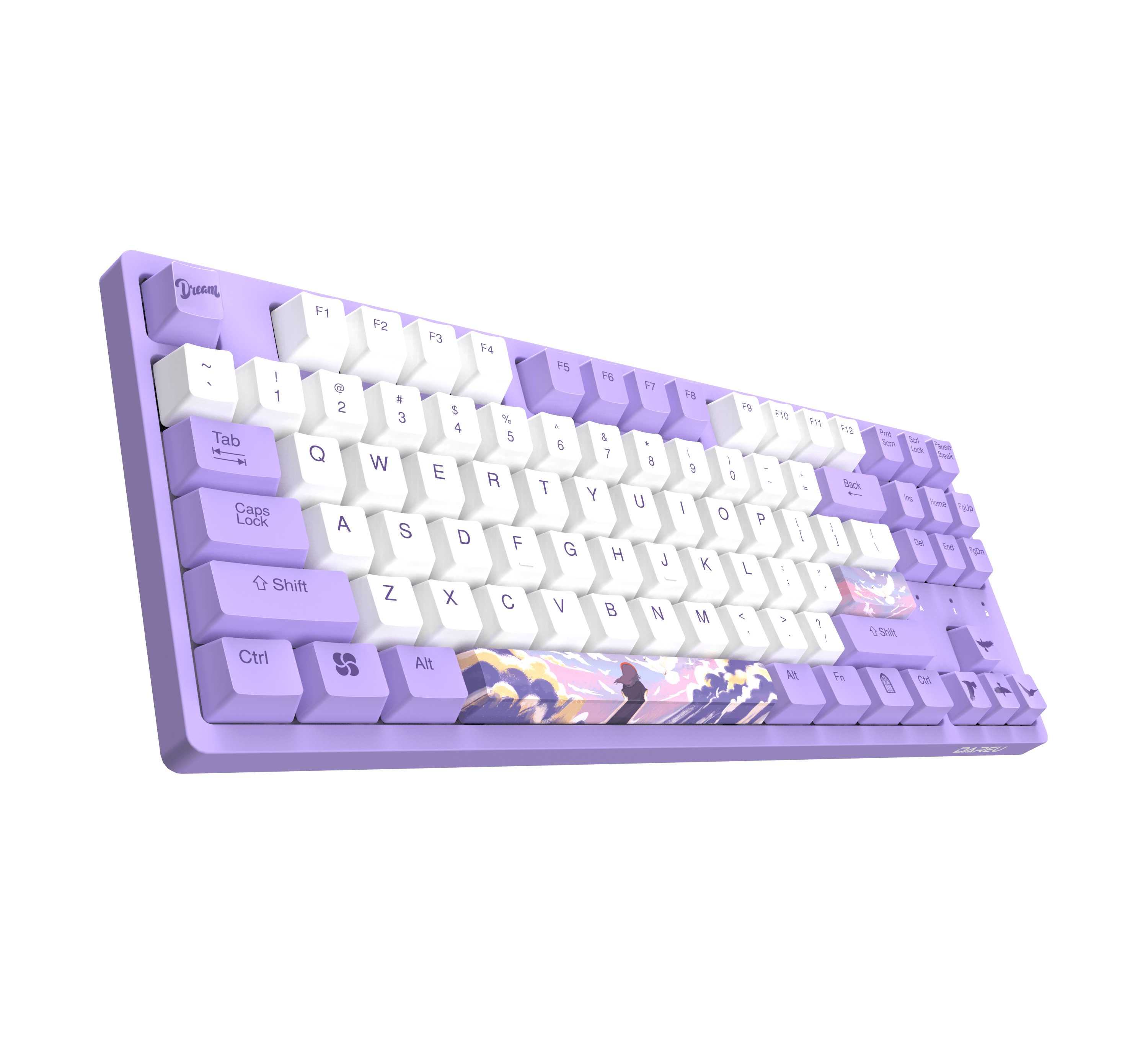 DAREU A87L Wired Mechanical Gaming Keyboard - 87 Key TKL Compact Design, Hot Swappable Switches for Customization | Perfect for Esports, Office Work & Typing Enthusiasts