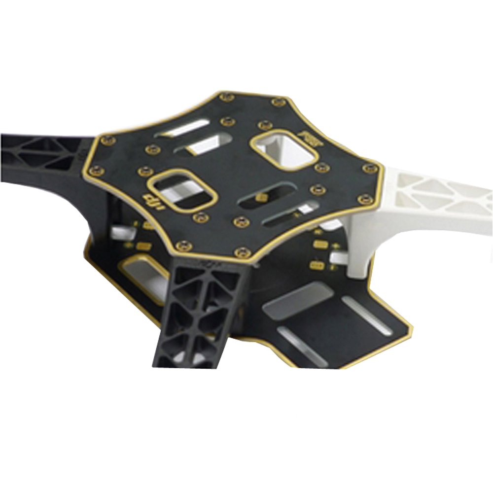 F550 ARF Drone Kit with Motors, ESC, and Propellers - Ready-to-Fly RC Quadcopter for Aerial Photography & FPV Racing