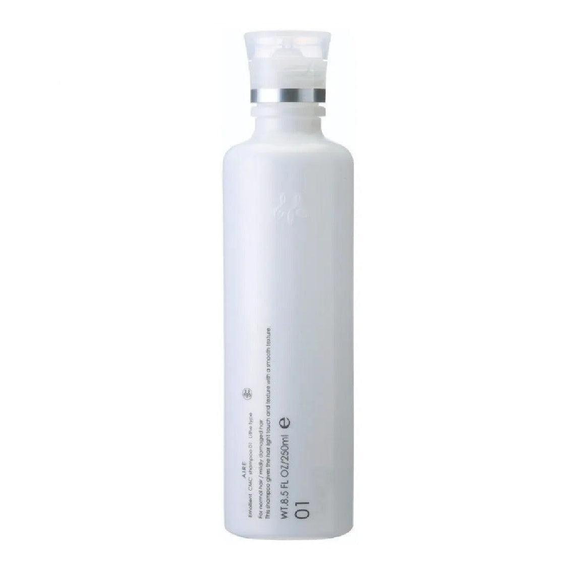 Mucota Adllura Aire 01 Emollient CMC Shampoo Lithe 250ml - Hydrating & Repairing Hair Care for Dry & Damaged Hair - Perfect for Salon & Home Use