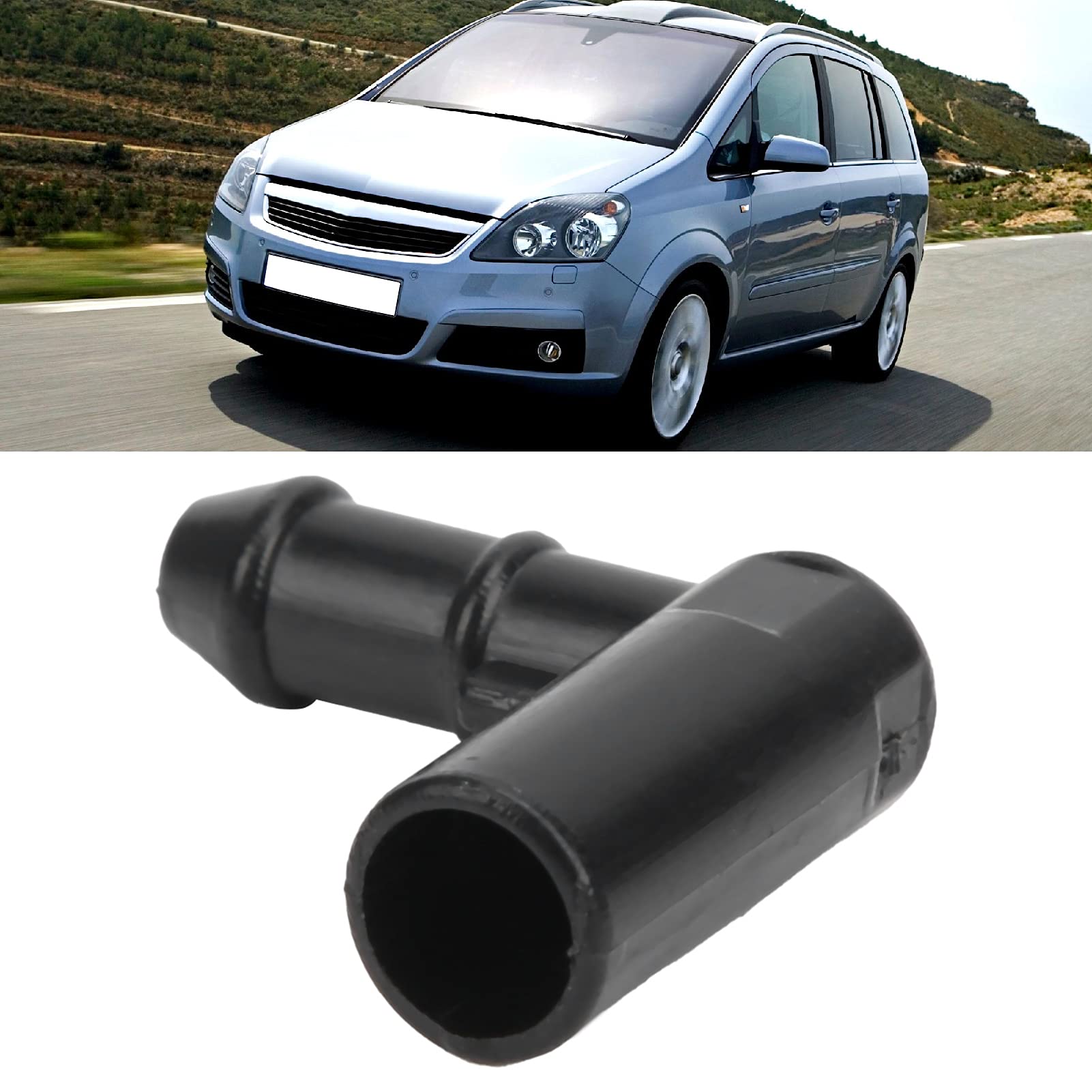 Universal Windshield Washer Hose Connector - Replacement Wiper Water Pipe Fitting for Vauxhall Astra H, Vectra, Zafira B - Perfect for DIY Car Maintenance & Windshield Cleaning