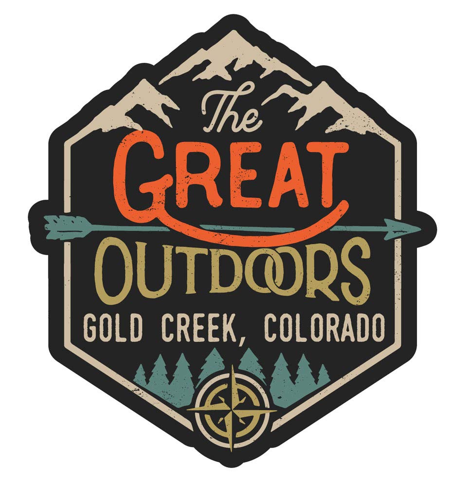 Gold Creek Colorado The Great Outdoors 4-Inch Fridge Magnet - Perfect for Home, Office & Travel Decor | Collectible Souvenir Gift for Nature Lovers
