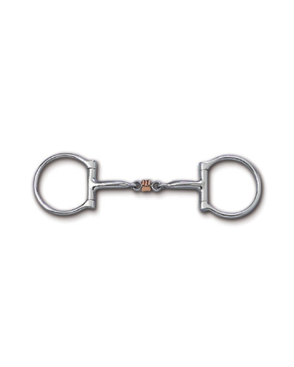 Myler 11 Western Dee Bit 5-Inch Mouthpiece - No Hooks for Gentle Horse Training - Perfect for Dressage, Trail Riding & Western Disciplines