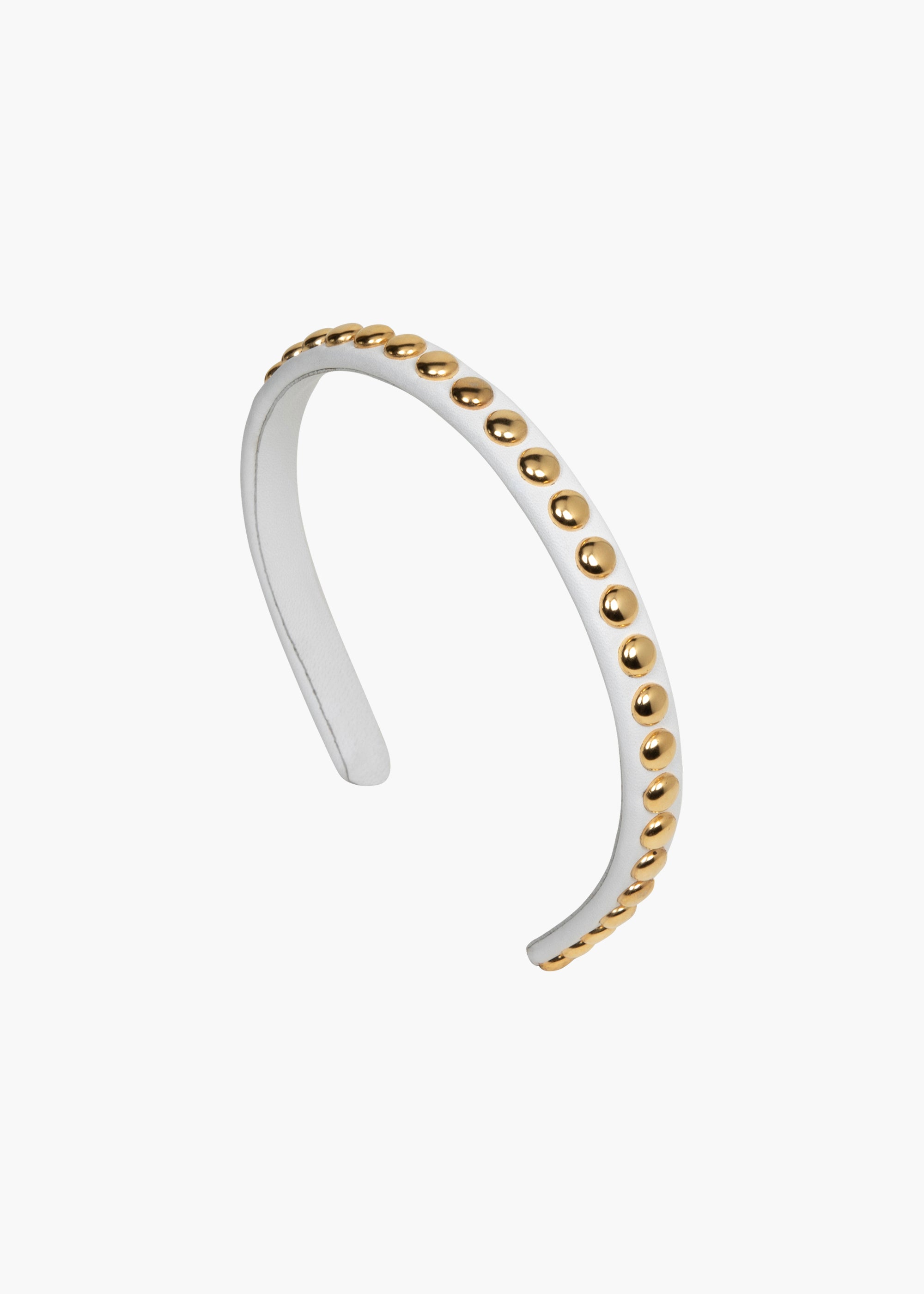 Parker Headband for Women - Cream Gold Hair Accessory for Workout, Yoga, and Everyday Wear