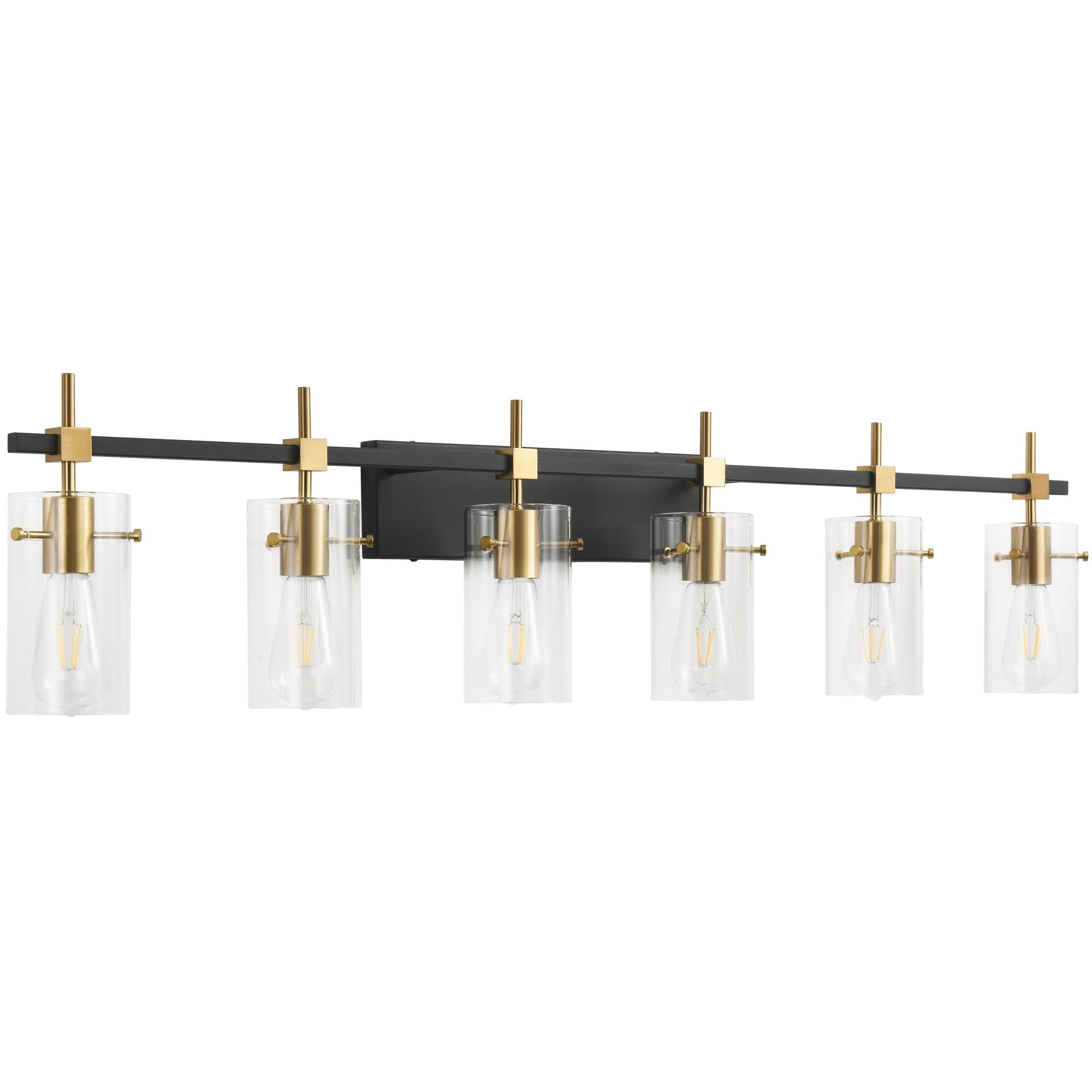 Vintage 6-Light Vanity Fixture 49.2