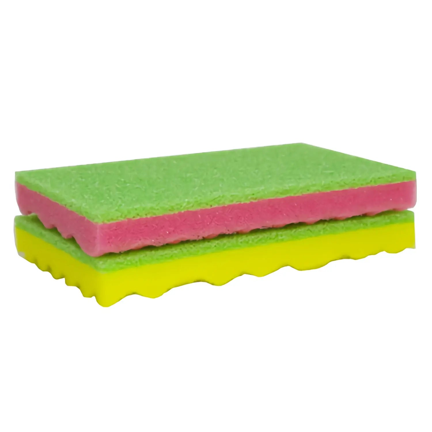 Kikulon Pro Polyurethane Antibacterial Non-Scratch Cleaning Sponge - Heavy Duty Kitchen Scrubber for Pots, Pans, Dishes & Countertops - Safe for Non-Stick Cookware & Delicate Surfaces