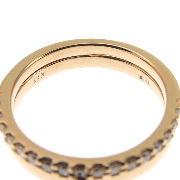0.44Ct Heart Diamond Ring in 18K Pink Gold - Size 12 - Vintage Engagement Ring for Women - Perfect for Valentine's Day Gift, Anniversary & Proposal