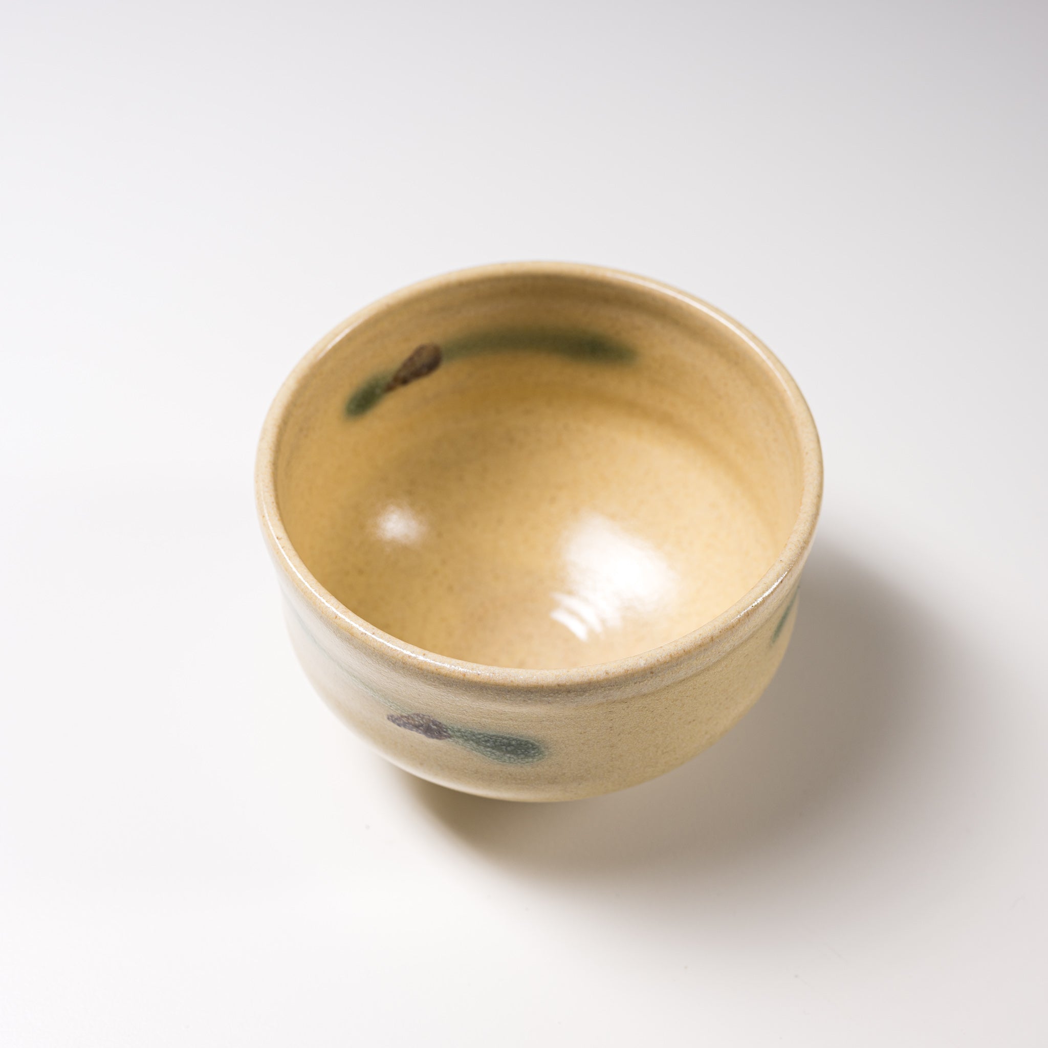 Handmade Kyo Kiyomizu Ware Small Matcha Bowl - Authentic Japanese Tea Ceremony Bowl for Matcha, Kisansai - Perfect for Traditional Tea Drinking, Zen Meditation & Home Decor