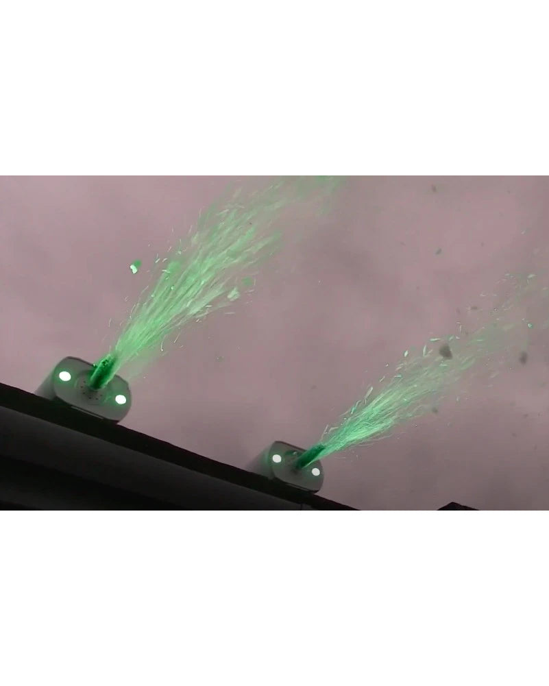 420W Snow Machine with LED Wash Light - Professional Party Snow Effect for Winter Events, DJ Shows, and Holiday Celebrations
