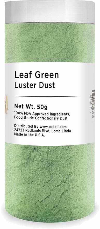 12-Piece Christmas Luster Dust Combo Pack B - 50g Jars for Cake Decorating, Cookie Art & Holiday Baking