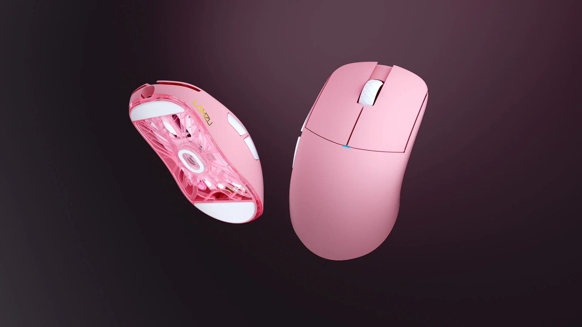 Lamzu Atlantis Mini Champion Edition Wireless Gaming Mouse - Lightweight Honeycomb Design, 26K DPI Sensor, Ergonomic Grip for Esports & FPS Gaming - Perfect for Competitive Gamers & Streamers