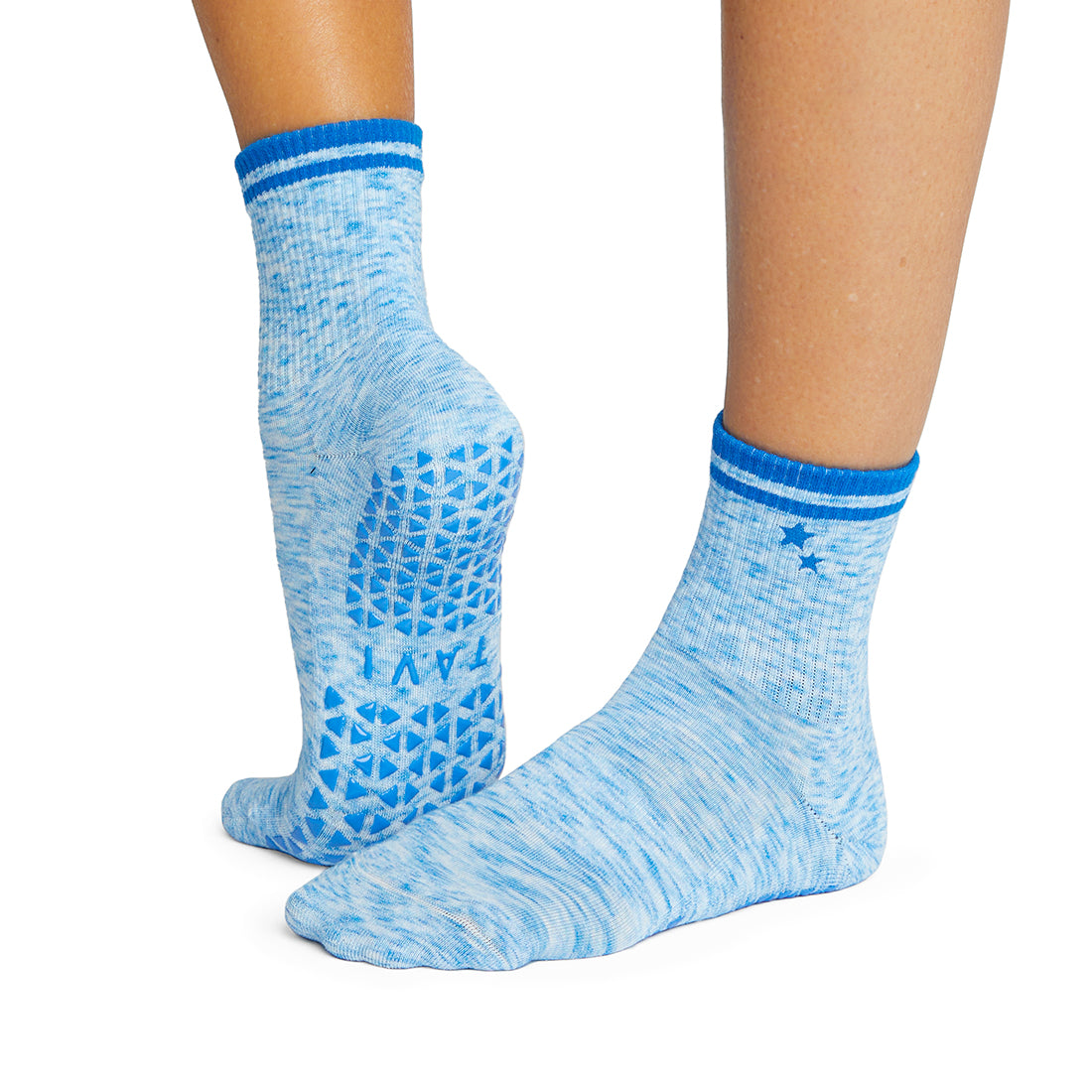 Tavi Noir Aria Grip Socks - Non-Slip Yoga Socks for Women, Pilates, Barre & Workout - Breathable & Comfortable Anti-Skid Socks for Home, Studio & Gym Use