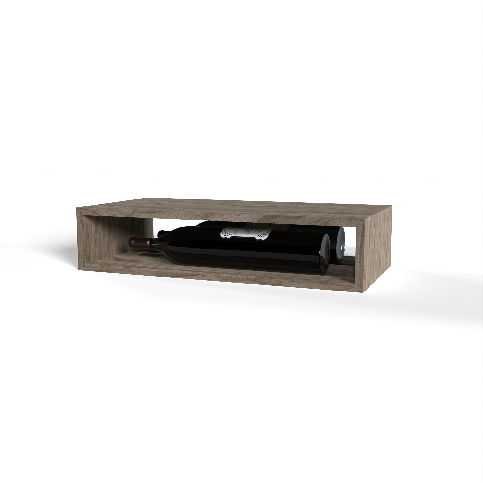 GrandCellar™ 6 Column Jeroboam Horizontal Wine Cubby - Premium Wooden Wine Rack for Large Bottles - Perfect for Wine Cellars, Dining Rooms & Home Bars