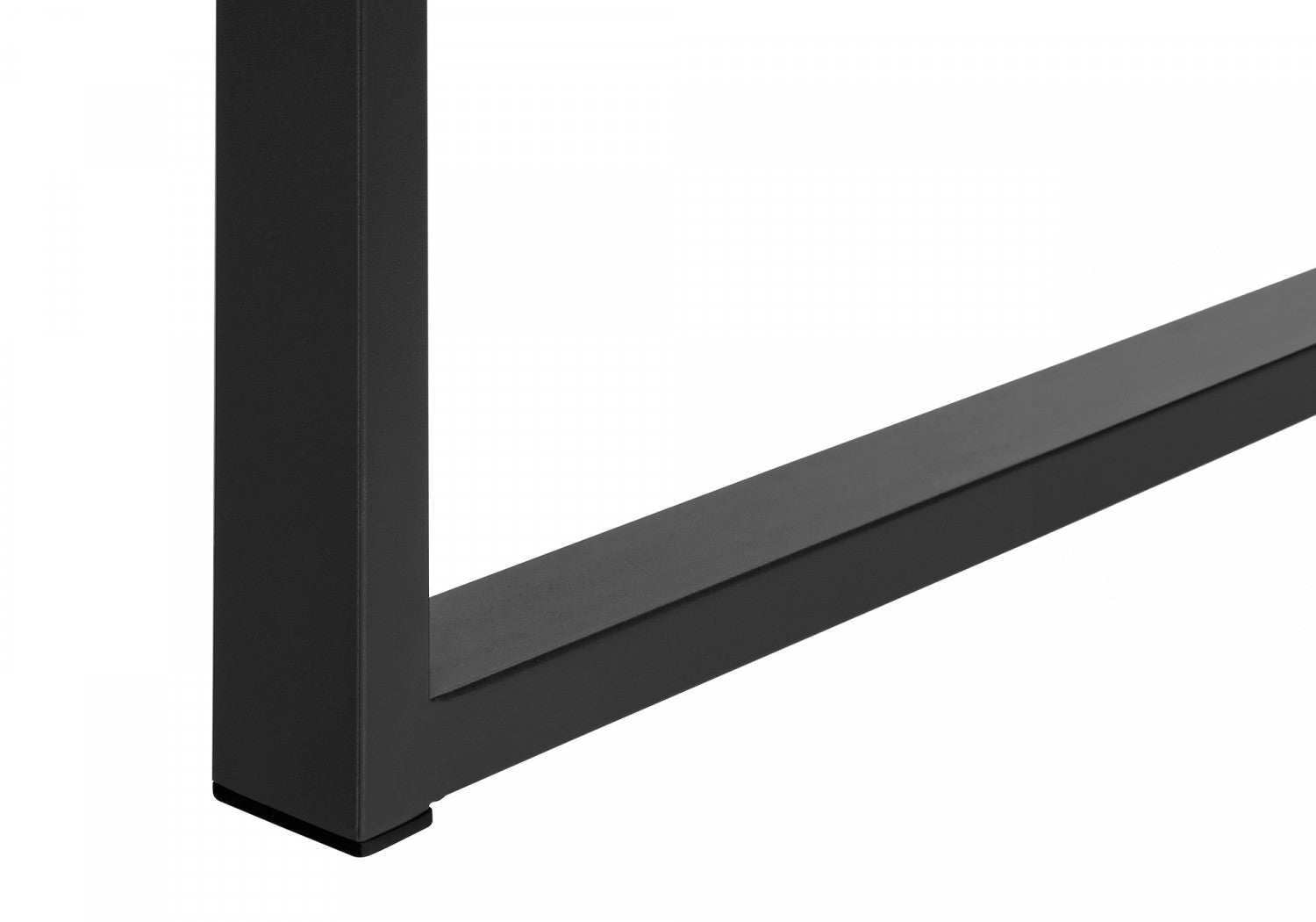 Arken Black Modern Office Desk - Sleek & Durable Computer Workstation for Home & Office Use | Perfect for Remote Work, Study & Gaming