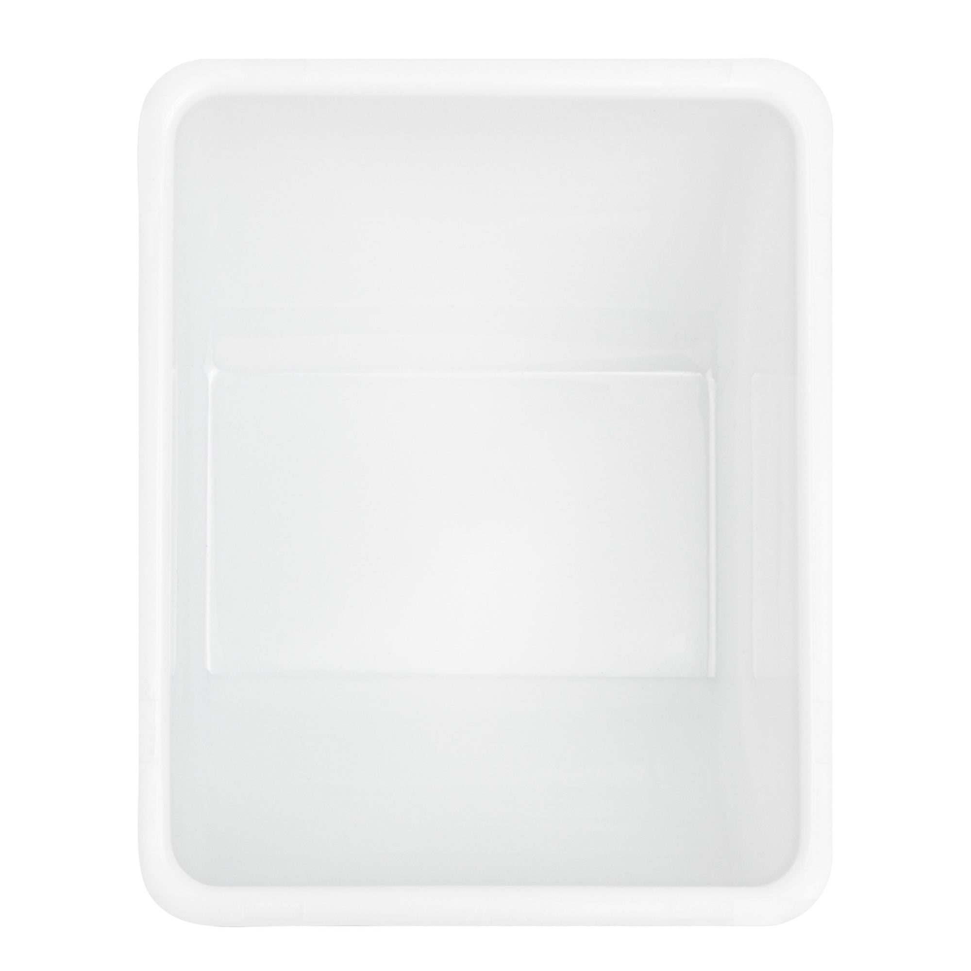 Bar Lux 1.5 Pint White Plastic Insert for 4 Compartment Condiment Caddy - 1 Count Box - Perfect for Restaurants, Cafes & Food Service Organization